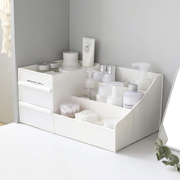 storage boxes & bins organizer make up plastic box wooden large capacity cosmetic drawer makeup dressing table skin care rack swabs
storage boxes & bins organizer make up plastic box wooden large capacity cosmetic drawer makeup dressing table skin care rack swabs