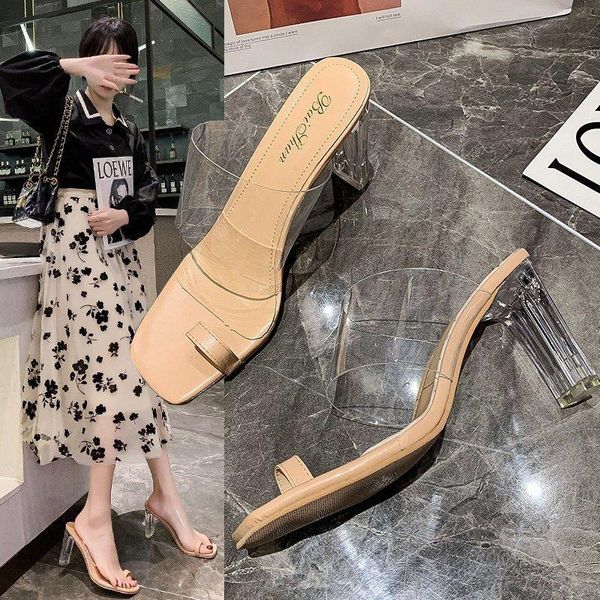 slippers 2021 women clear heels beach flip flops summer fashion transparent shoes high slides plus, Black
slippers 2021 women clear heels beach flip flops summer fashion transparent shoes high slides plus, Black