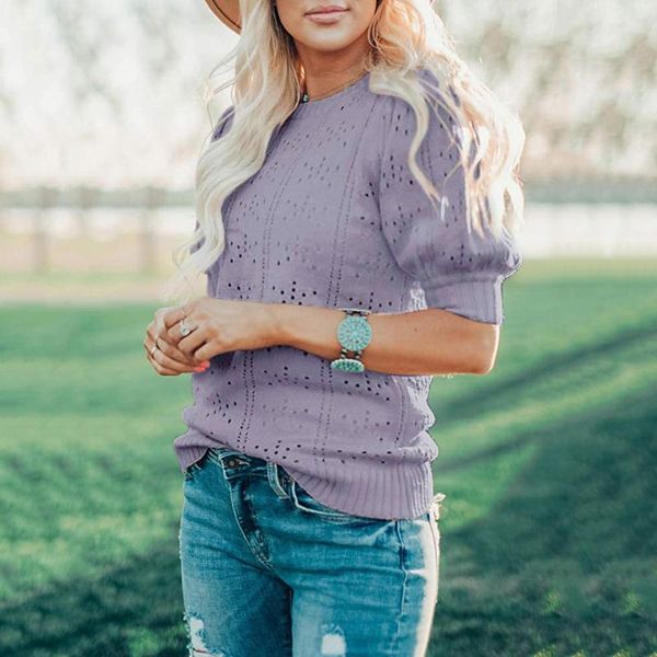 women's blouses & shirts fashion lace hollow blouse shirt buttons round neck casual summer ladies female women short sleeve blusas pul, White
women's blouses & shirts fashion lace hollow blouse shirt buttons round neck casual summer ladies female women short sleeve blusas pul, White