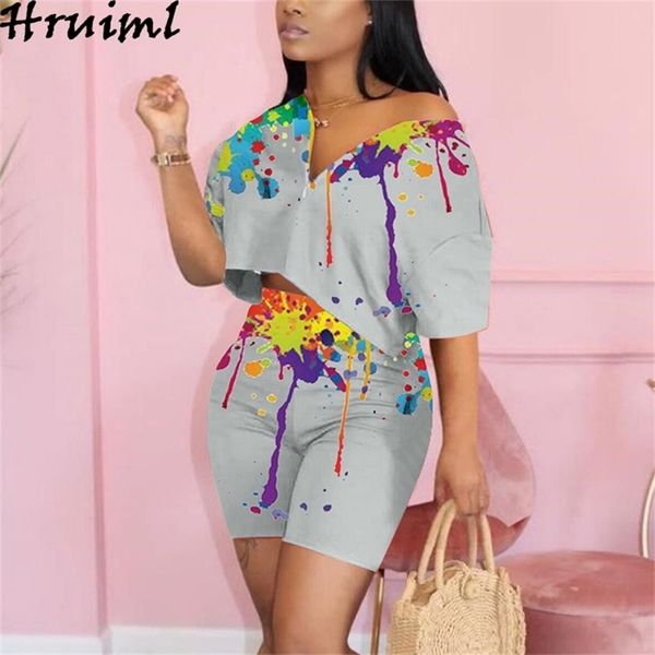 wholesale clothes casual summer two piece short sleeve &short pants inkjet print fashion sport outfits for women 210513, White
wholesale clothes casual summer two piece short sleeve &short pants inkjet print fashion sport outfits for women 210513, White