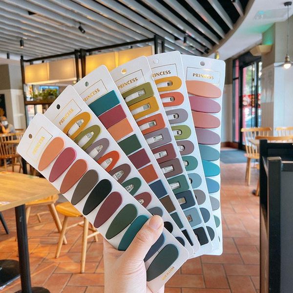 10pcs/set parent-child hairpin solid color bb clips autumn and winter korean version hair accessories, Slivery;white
10pcs/set parent-child hairpin solid color bb clips autumn and winter korean version hair accessories, Slivery;white