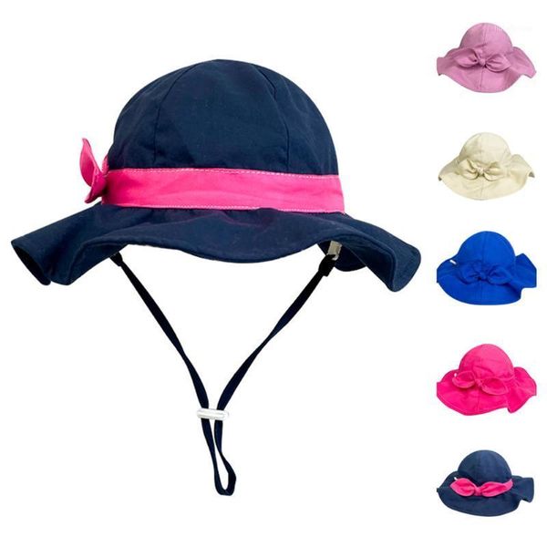 bucket hat girl summer sun beach wide brim bow with string uv protection holiday outdoor accessory for baby toddlers spring caps & hats1, Yellow
bucket hat girl summer sun beach wide brim bow with string uv protection holiday outdoor accessory for baby toddlers spring caps & hats1, Yellow
