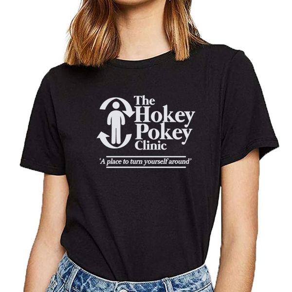 women's t-shirt t shirt women hokey pokey clinic summer harajuku print female tshirt, White
women's t-shirt t shirt women hokey pokey clinic summer harajuku print female tshirt, White