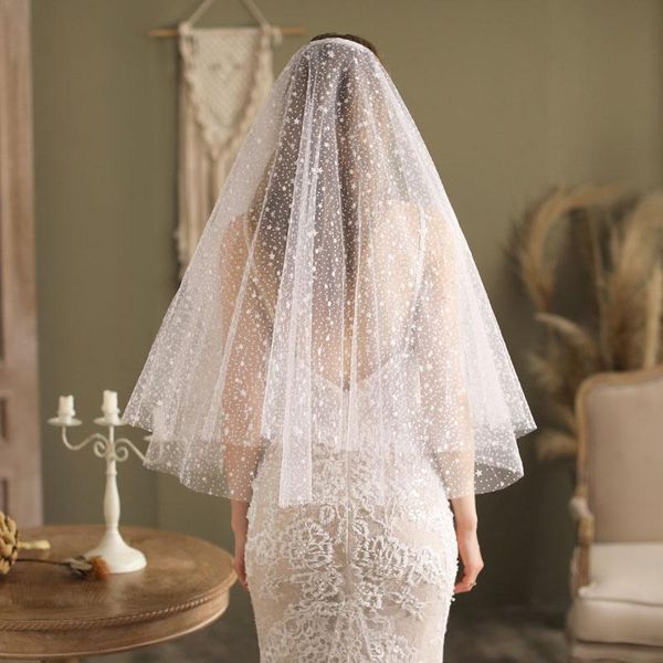 bridal veils slbridal two-layers white lace stars with combs wedding wear accessories for bride mariage women, Black
bridal veils slbridal two-layers white lace stars with combs wedding wear accessories for bride mariage women, Black
