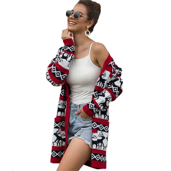 coat women's sweater european and american knitting fawn cardigan sweater, medium length jacket, Tan;black
coat women's sweater european and american knitting fawn cardigan sweater, medium length jacket, Tan;black