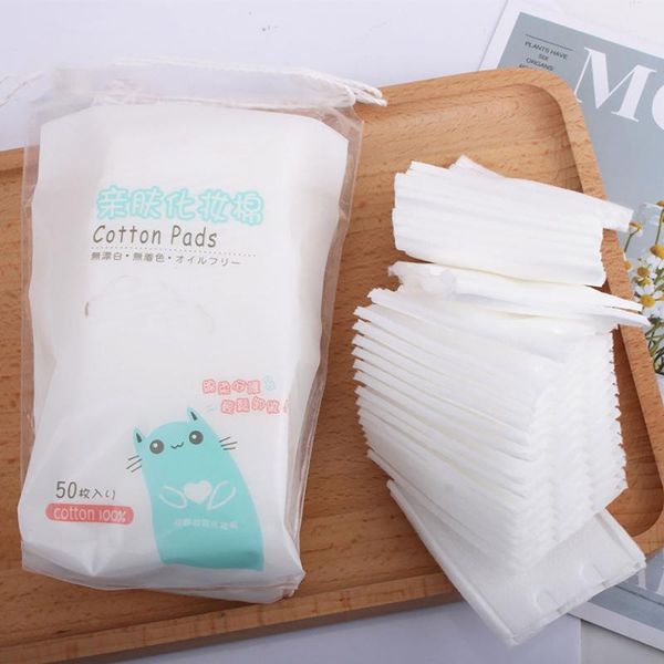 50pcs disposable makeup cotton wipes soft remover pads facial cleansing paper double-sided sandwich thick pad 3011
50pcs disposable makeup cotton wipes soft remover pads facial cleansing paper double-sided sandwich thick pad 3011