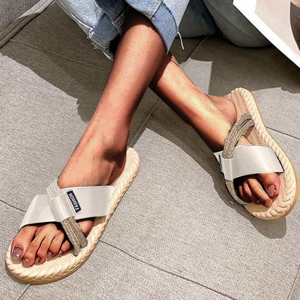 slippers summer straw women flat bottom shoes soft sandals 2021 open toe beach casual flip flops woman, Black
slippers summer straw women flat bottom shoes soft sandals 2021 open toe beach casual flip flops woman, Black