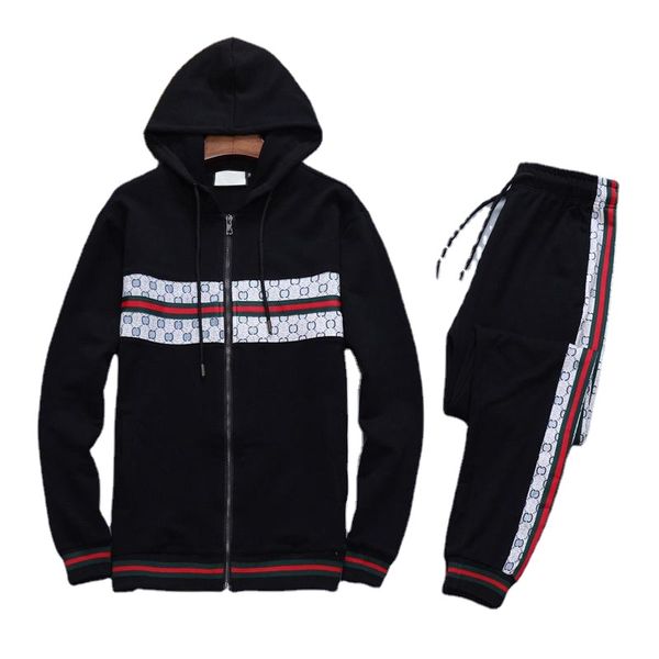 2021 men tracksuits fashion designer hoodies+pants 2 piece sets solid color outfit suits sweatshirt zipper slim fit tracksuits, Gray
2021 men tracksuits fashion designer hoodies+pants 2 piece sets solid color outfit suits sweatshirt zipper slim fit tracksuits, Gray