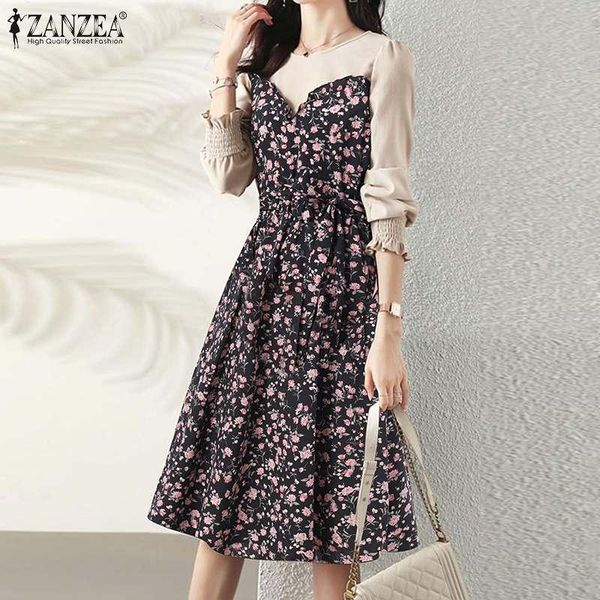 casual dresses retro floral printed vestidos 2022 spring bohemian sundress women long smocking sleeve o neck dress patchwork robe, Black;gray
casual dresses retro floral printed vestidos 2022 spring bohemian sundress women long smocking sleeve o neck dress patchwork robe, Black;gray