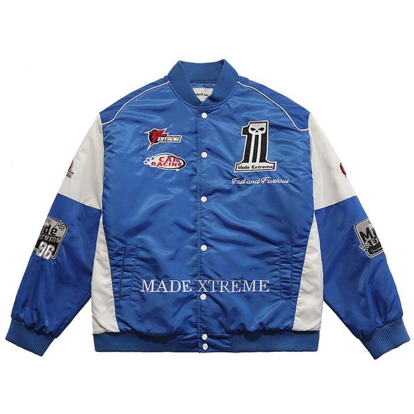 men's jackets mens racing suit vintage harajuku male motor biker jacket autumn oversized letter embroidery patchwork streetwear, Black;brown
men's jackets mens racing suit vintage harajuku male motor biker jacket autumn oversized letter embroidery patchwork streetwear, Black;brown