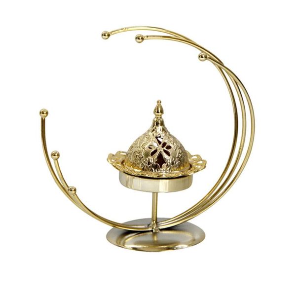 fragrance lamps 1pc metal candleholder decorative censer middle east style incense burner golden
fragrance lamps 1pc metal candleholder decorative censer middle east style incense burner golden