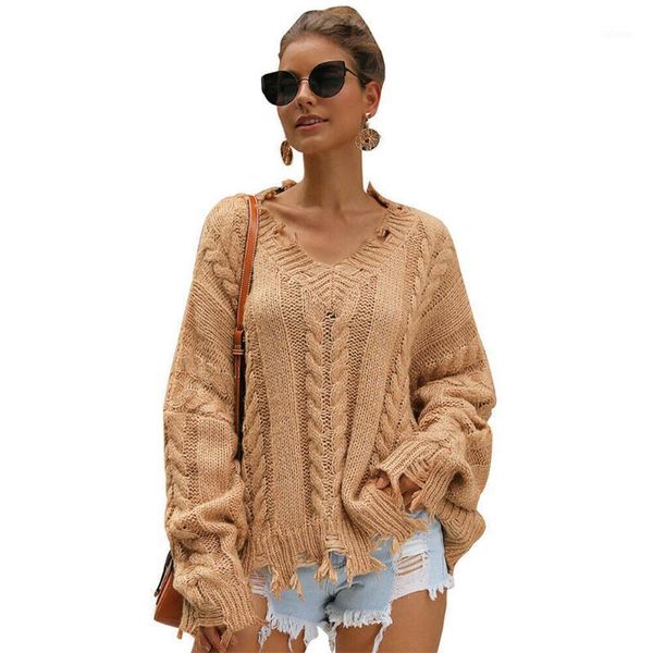 women's sweaters autumn v-neck knitted sweater women plus size pullovers female pullover winter loose, White;black
women's sweaters autumn v-neck knitted sweater women plus size pullovers female pullover winter loose, White;black