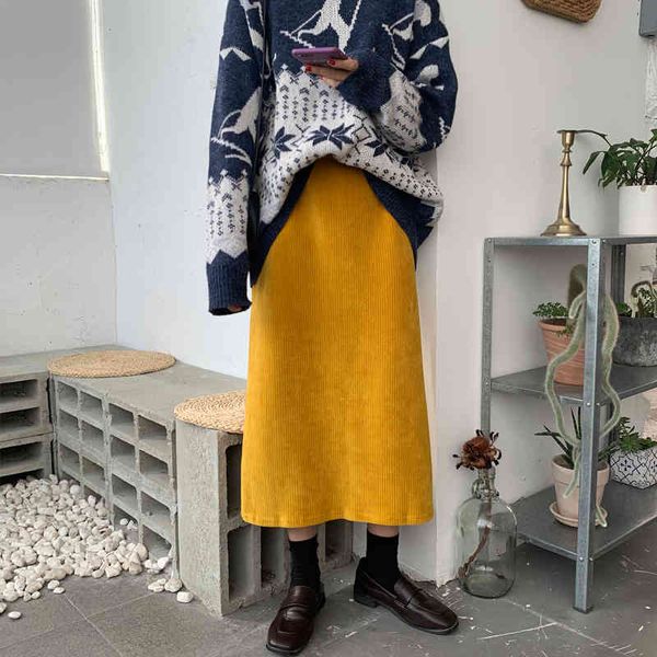 skirts solid long women spring fall korean vintage corduroy skirt office lady high waist girls skirts femininas, Black
skirts solid long women spring fall korean vintage corduroy skirt office lady high waist girls skirts femininas, Black