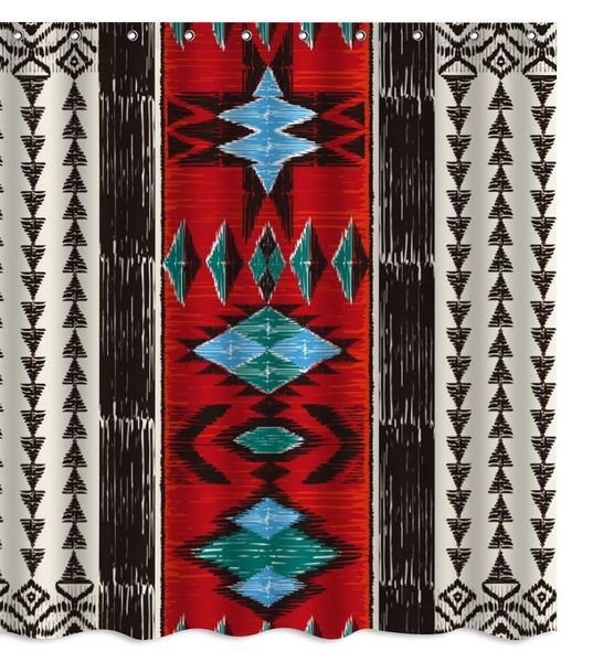 bohemian striped geometric cloth fabric shower curtain sets bathroom decor with hooks waterproof washableblack red blue
bohemian striped geometric cloth fabric shower curtain sets bathroom decor with hooks waterproof washableblack red blue