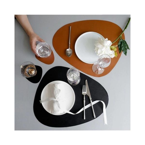 mats & pads 12pcs leather placemats waterproof mat plate tableware pad plates bowl round design nonslip dinner meal kitchen table
mats & pads 12pcs leather placemats waterproof mat plate tableware pad plates bowl round design nonslip dinner meal kitchen table