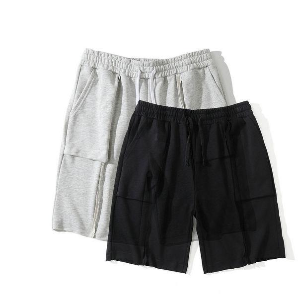 chao shen's beach summer loose high street style men's thin cotton casual shorts, White;black
chao shen's beach summer loose high street style men's thin cotton casual shorts, White;black