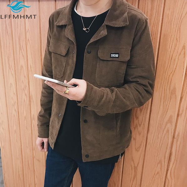 men's jackets autumn winter soft and comfortable solid color student young men korean fashion casual corduroy plus size slim jacket coa, Black;brown
men's jackets autumn winter soft and comfortable solid color student young men korean fashion casual corduroy plus size slim jacket coa, Black;brown