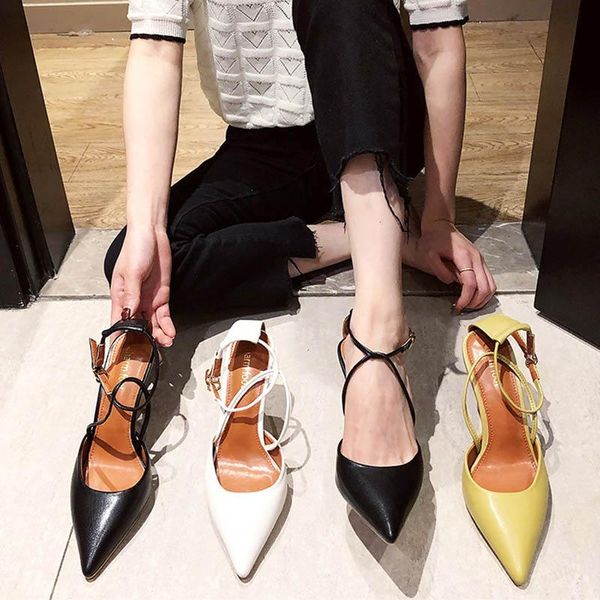 dress shoes 2021 ladies high heel sandals summer fashion ankle buckle heels cross straps wedding party stiletto plus size, Black
dress shoes 2021 ladies high heel sandals summer fashion ankle buckle heels cross straps wedding party stiletto plus size, Black