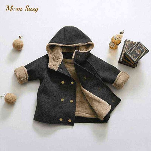 baby girl boy thick wool hoodie faux fur inner winter child warm jacket long windbreaker baby clothes 2-7y j220718, Blue;gray
baby girl boy thick wool hoodie faux fur inner winter child warm jacket long windbreaker baby clothes 2-7y j220718, Blue;gray
