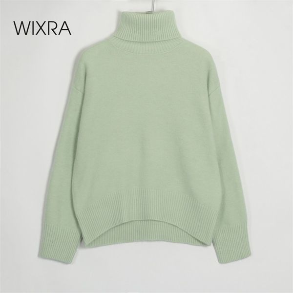 wixra loose turtleneck sweaters women pullover jumper casual korean fashion ladies knitwear autumn winter 210918, White;black
wixra loose turtleneck sweaters women pullover jumper casual korean fashion ladies knitwear autumn winter 210918, White;black