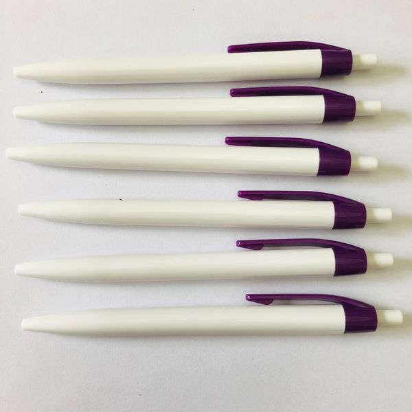 simple white barrel colorful clip promotional ball pen plastic el with print personal logo name ballpoint pens, Blue;orange
simple white barrel colorful clip promotional ball pen plastic el with print personal logo name ballpoint pens, Blue;orange