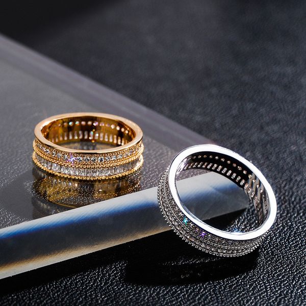 with side stones luxury s925 silver bling hip hop punk jewelry iced out zircon ring link chain artist for women men
with side stones luxury s925 silver bling hip hop punk jewelry iced out zircon ring link chain artist for women men