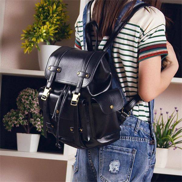 outdoor bags ladies pu leather women bag soft face retro college backpack fashion backpacks yl5
outdoor bags ladies pu leather women bag soft face retro college backpack fashion backpacks yl5