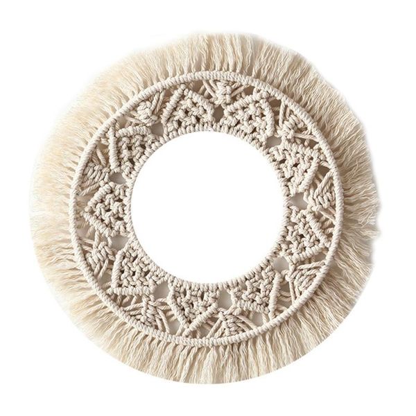 decorative objects & figurines macrame tapestry wall hanging mirror bohemia creative home art decorations boho decor lxac
decorative objects & figurines macrame tapestry wall hanging mirror bohemia creative home art decorations boho decor lxac