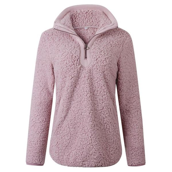 women's hoodies & sweatshirts hirigin sweatshirt for 2021 winter long sleeved zipper warm wool pullover v-neck knitted, Black
women's hoodies & sweatshirts hirigin sweatshirt for 2021 winter long sleeved zipper warm wool pullover v-neck knitted, Black