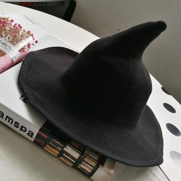 stingy brim hats fashion hat halloween witch men's and women's wool knit diversified along the girlfriend gifts, Blue;gray
stingy brim hats fashion hat halloween witch men's and women's wool knit diversified along the girlfriend gifts, Blue;gray