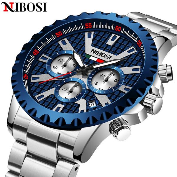 wristwatches 2021 relógio nibosi mens watches quartz date clock sports watch for men business dress waterproof relogio masculin, Slivery;brown
wristwatches 2021 relógio nibosi mens watches quartz date clock sports watch for men business dress waterproof relogio masculin, Slivery;brown