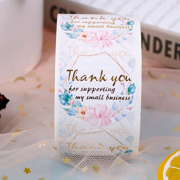 gift wrap 500pcs/roll 1.5in/38mm stamping roll closure stickers thank you hand crafts decorative labels
gift wrap 500pcs/roll 1.5in/38mm stamping roll closure stickers thank you hand crafts decorative labels
