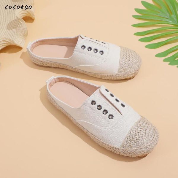 slippers korean canvas half women 2021 summer fashion comfortable rope woven lazy one pedal women's shoes, Black
slippers korean canvas half women 2021 summer fashion comfortable rope woven lazy one pedal women's shoes, Black