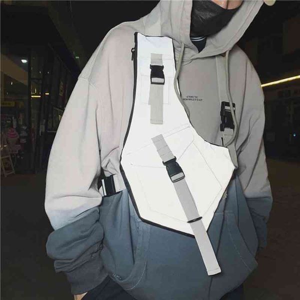 woman chest rig streetwear waist bag reflective vest tactical functional trend hip hop crossbody pack
woman chest rig streetwear waist bag reflective vest tactical functional trend hip hop crossbody pack