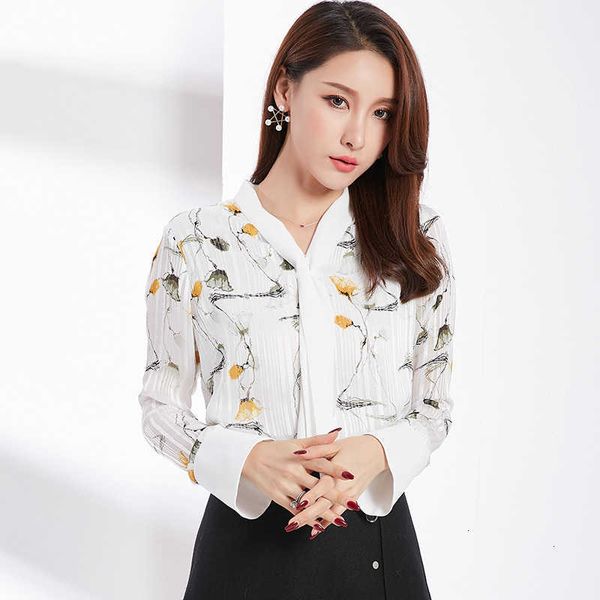 women's blouses & shirts nova itlia marca das senhoras de manga longa primavera e vero chiffon meninas moda camisas femininas s chemise, White
women's blouses & shirts nova itlia marca das senhoras de manga longa primavera e vero chiffon meninas moda camisas femininas s chemise, White