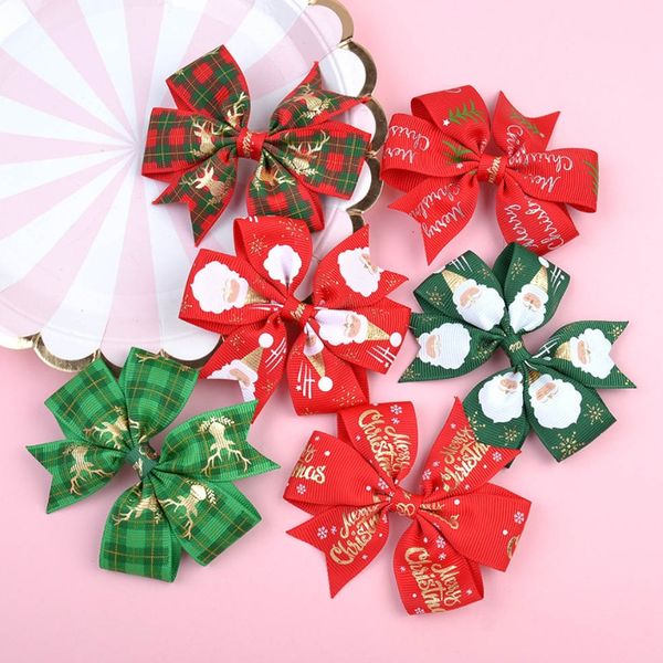 baby girls hair clip christmas barrette ribbon bowknot hairclip plaid elk santa print bow tie hairpin accessory 074, Slivery;white
baby girls hair clip christmas barrette ribbon bowknot hairclip plaid elk santa print bow tie hairpin accessory 074, Slivery;white