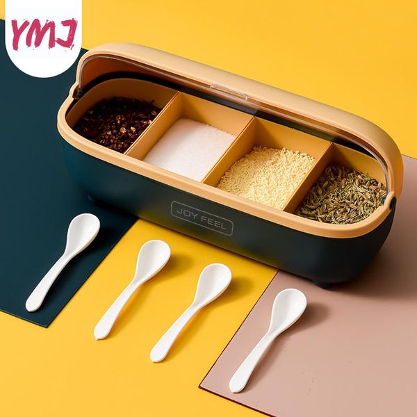 storage bottles & jars kitchen spice condiment box 4 cells transparent spices seasoning container case drain cutlery knife fork organizer
storage bottles & jars kitchen spice condiment box 4 cells transparent spices seasoning container case drain cutlery knife fork organizer
