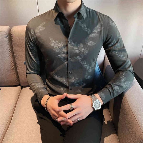 men's casual shirts preto/verde de alta qualidade dos homens camisas florais manga longa simples todo o jogo negcios formal vestir fino, White;black
men's casual shirts preto/verde de alta qualidade dos homens camisas florais manga longa simples todo o jogo negcios formal vestir fino, White;black