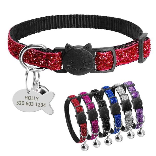 cat collars & leads nylon collar personzlied quick release kitten name breakaway cats puppy with bell engrave phone
cat collars & leads nylon collar personzlied quick release kitten name breakaway cats puppy with bell engrave phone