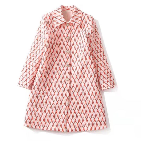 women's trench coats european and american clothing autumn winter 2022 long sleeve lapel lettering jacquard print fashion coat, Tan;black
women's trench coats european and american clothing autumn winter 2022 long sleeve lapel lettering jacquard print fashion coat, Tan;black
