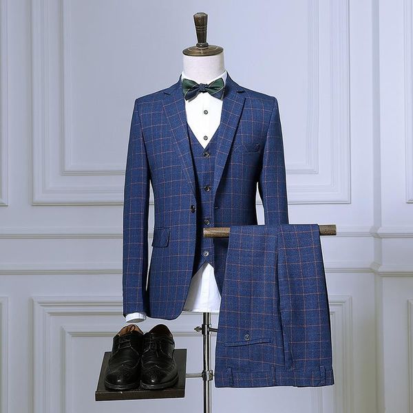 men's suits & blazers british style suit red plaid mens vest+blazer+pants fashion design high-end slim wedding banquet business 3 piece, White;black
men's suits & blazers british style suit red plaid mens vest+blazer+pants fashion design high-end slim wedding banquet business 3 piece, White;black