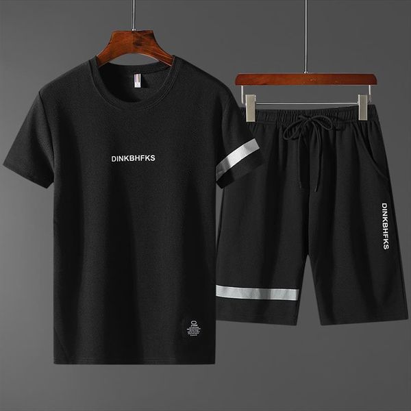 summer casual sports suit mens tracksuits short sleeve t shirt youth korean style two piece set tracksuit, Gray
summer casual sports suit mens tracksuits short sleeve t shirt youth korean style two piece set tracksuit, Gray