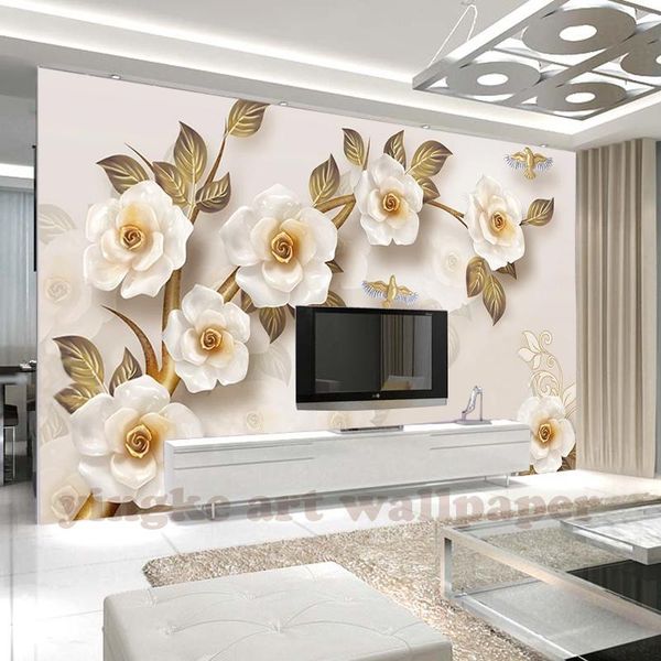 wallpapers papel de parede custom 3d po murals stereo embossed rose europe vintage tv wallpaper for walls 3 d
wallpapers papel de parede custom 3d po murals stereo embossed rose europe vintage tv wallpaper for walls 3 d