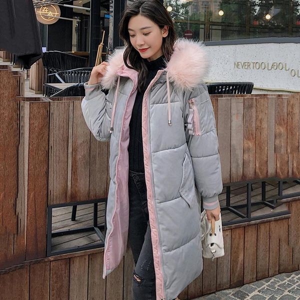 women's trench coats velvet fabric 2021 winter jacket women warm thicken hooded with fur female long coat padded womens parka high qual, Tan;black
women's trench coats velvet fabric 2021 winter jacket women warm thicken hooded with fur female long coat padded womens parka high qual, Tan;black