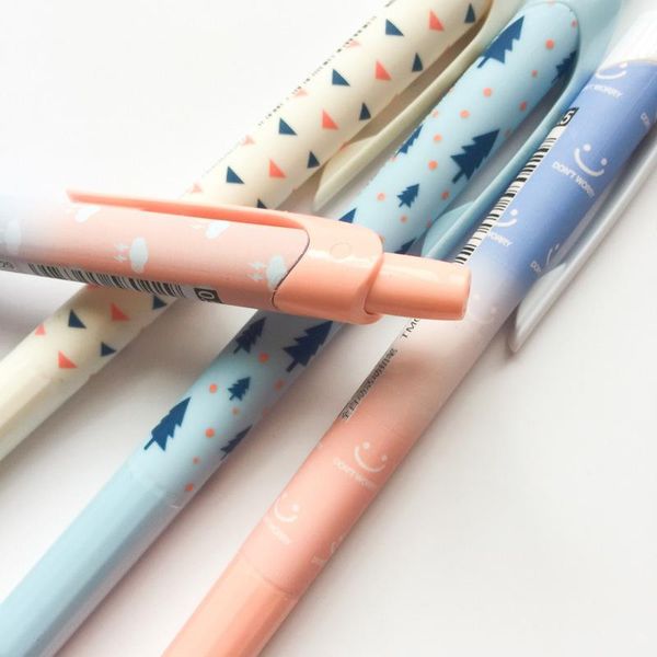 ballpoint pens 0.7 mm weather forest press plastic mechanical pencil automatic pen for kid school office supply, Blue;orange
ballpoint pens 0.7 mm weather forest press plastic mechanical pencil automatic pen for kid school office supply, Blue;orange