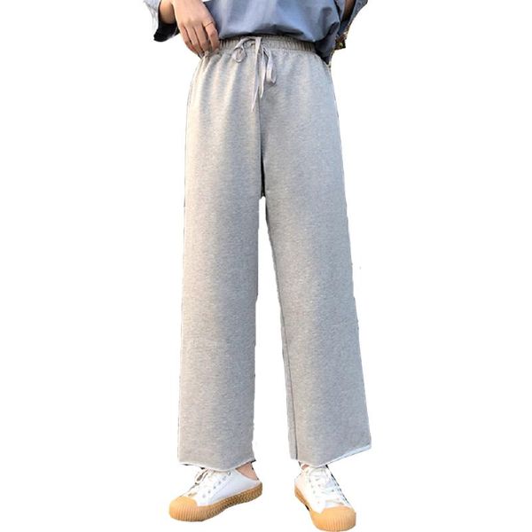 women's pants & capris women summer ankle length adjustabele elestic waist loose casual pant spring high solid wide leg, Black;white
women's pants & capris women summer ankle length adjustabele elestic waist loose casual pant spring high solid wide leg, Black;white