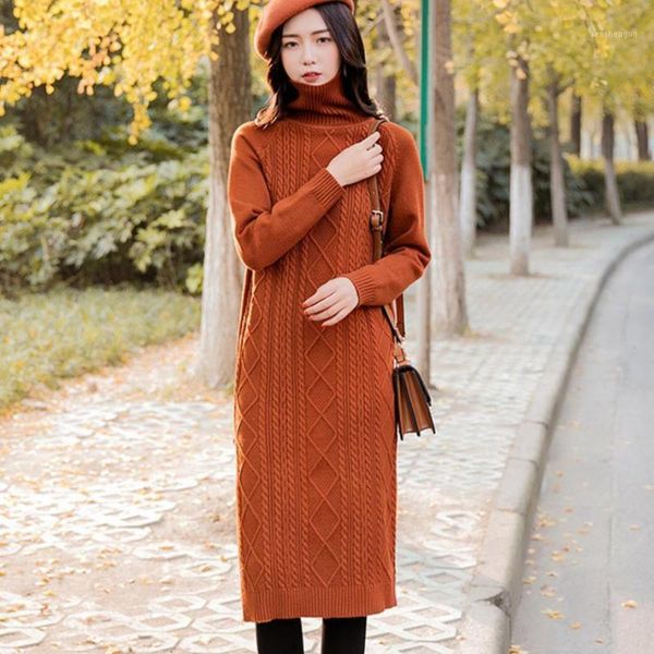 casual dresses women winter vintage dress 2021 knitted turtleneck long sleeve warm sweater, Black;gray
casual dresses women winter vintage dress 2021 knitted turtleneck long sleeve warm sweater, Black;gray
