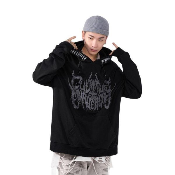 men's hoodies & sweatshirts 2021 dark streetwear black punk rock cotton hoodie men hip hop pullover casual women hooded sweatshirt goth
men's hoodies & sweatshirts 2021 dark streetwear black punk rock cotton hoodie men hip hop pullover casual women hooded sweatshirt goth