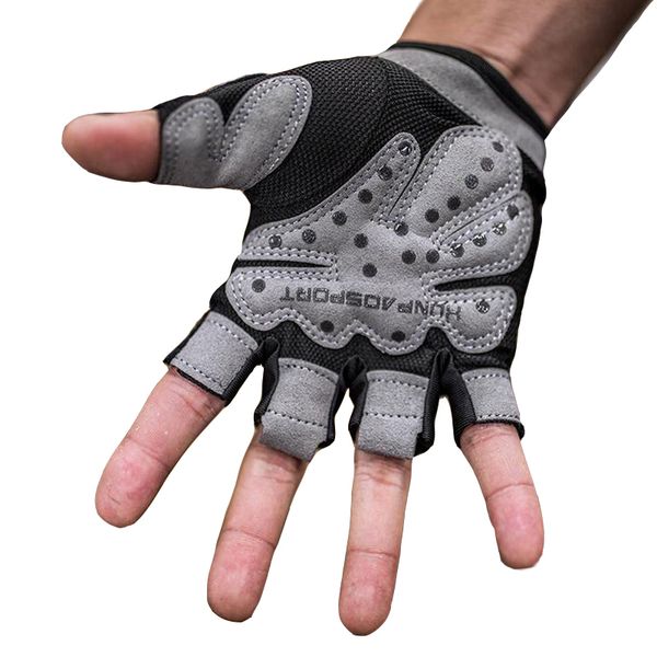 women men non-slip durable half finger sport gym gloves shockproof fitness gloves weightlifting dumbbell gloves, Blue;gray
women men non-slip durable half finger sport gym gloves shockproof fitness gloves weightlifting dumbbell gloves, Blue;gray