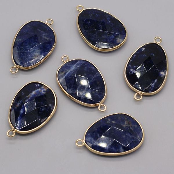 charms 2pcs 2021 natural stone pendant connector sodalite for jewelry making necklace bracelet exquisite accessories gifts, Bronze;silver
charms 2pcs 2021 natural stone pendant connector sodalite for jewelry making necklace bracelet exquisite accessories gifts, Bronze;silver